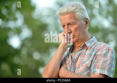 Portrait of senior man Banque D'Images