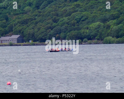 Bateaux recelait de Conwy de Barmouth et dans le Nord du Pays de Galles, certains se sont échouées Banque D'Images