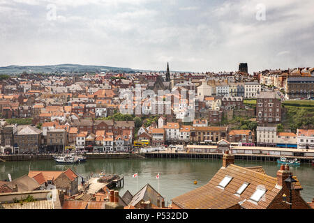 Whitby, Angleterre, RU Banque D'Images