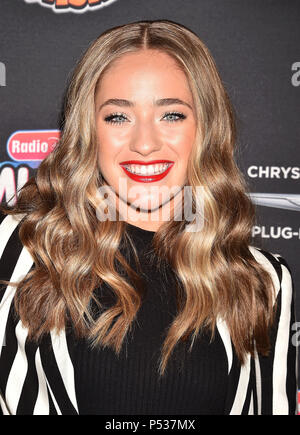 BRYNN CARTELLI-américain singerarrives au 2018 Disney Radio Music Awards à l'hôtel Loews Hollywood Hotel, le 22 juin 2018 à Hollywood, Californie. Photo : Jeffrey Mayer Banque D'Images