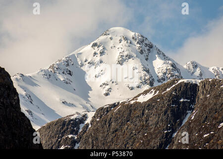 Stob Coire nan Lochan, Bidean nam Bian éventail, Glencoe, région des Highlands, Ecosse, Royaume-Uni Banque D'Images
