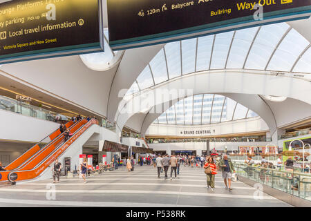 La gare Grand Central de Birmingham, Birmingham, Angleterre, RU, Westmidlands Banque D'Images