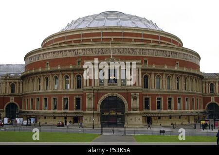 United Kingdom. Londres. Royal Albert Hall. South Kensington. Inauguré en 1871. Banque D'Images