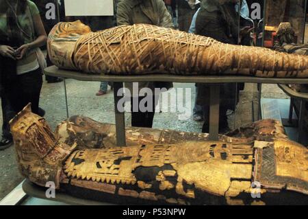 Maman d'une jeune femme. En date du 30 AV après. D'origine inconnue. Période romaine. British Museum. Londres. United Kingdom. Banque D'Images