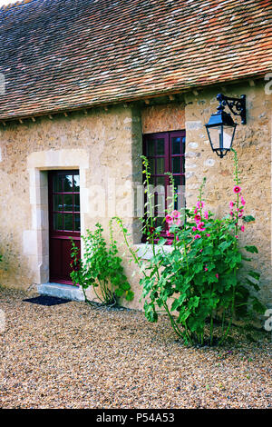 Une magnifique maison privée dans le Pays-de-la-Loire domaine dans le nord-ouest de la France Banque D'Images