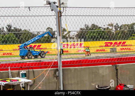 La ville de Mexico, Mexique - 01 septembre 2017 : Autodromo Hermanos Rodriguez. FIA World Endurance Championship WEC. Banque D'Images