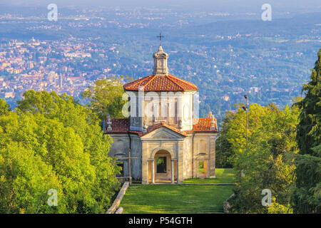 Sacro Monte di Varese, l'assomption de Marie, Quatorzième chapelle pour le sanctuaire de Santa Maria del Monte Banque D'Images