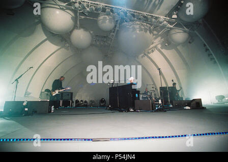 Coldplay concert au Hollywood Bowl 31 mai 2003, Los Angeles, États-Unis d'Amérique. Banque D'Images