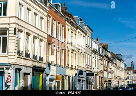 Bâtiments traditionnels dans la vieille ville de Lille, France Banque D'Images