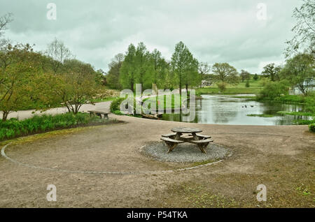 Jardin Botanique National du Pays de Galles Banque D'Images