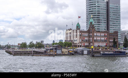 Célèbre Hôtel New York de Rotterdam Hollande Banque D'Images