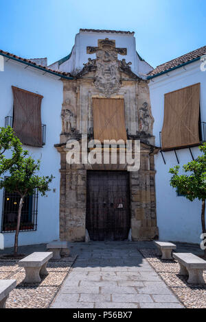 Le palais du Marquis de Viana est un palais - musée de la ville, précédemment connu sous le nom de Palais des grills de Don Gome, Cordoue, Espagne Banque D'Images