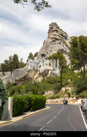 Val d'Efner, Les Baux de Provence, Bouches-du-Rhône, Provence, France Banque D'Images