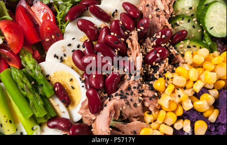 salade de poulet Banque D'Images