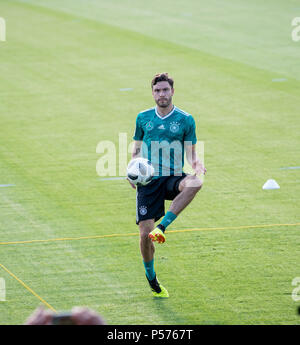 Hector Jonas (Allemagne) au match de football GES / football / 2018 Champion du Monde Russie : Moscou / Vatutinki pratique DFB, 25.06.2018 GES / football / Soccer / Worldcup 2018 Russie : DFB-pratique, Moskow / Watutinki, 25 juin, 2018 | dans le monde entier Banque D'Images