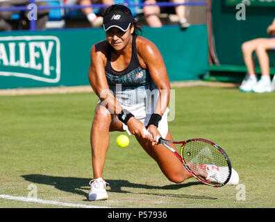 Le Devonshire Park, Eastbourne, Royaume-Uni. 25 Juin, 2018. Nature Valley International Tennis ; Crédit : Action Plus Sport/Alamy Live News Banque D'Images