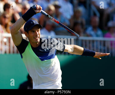 Le Devonshire Park, Eastbourne, Royaume-Uni. 25 Juin, 2018. Nature Valley International Tennis ; Crédit : Action Plus Sport/Alamy Live News Banque D'Images