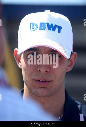 21.06.2018, le Circuit Paul Ricard, Le Castellet, PIRELLI FORMULE 1 GRAND PRIX DE FRANCE 2018, 22. - 24.06.2018 , im Bild Esteban Ocon (FRA# 31), Sahara Force India Formula One Team Photo : Cronos/Hasan Bratic Banque D'Images