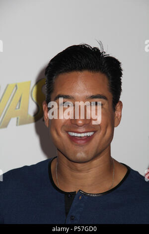 Mario Lopez 06/25/2018 La première mondiale de 'Ant-Man et l' tenue à Hollywood, CA Photo : Cronos/Hollywood News Banque D'Images
