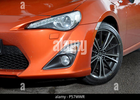 2012 Toyota GT86 voiture de sport d'entraînement de roue arrière Banque D'Images