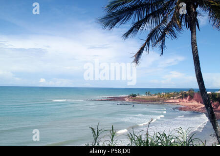 Baia dos Golfinhos, Tibau do Sul, Rio Grande do Norte, Brésil Banque D'Images