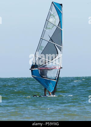 Sheerness, Kent, UK. 26 Juin, 2018. Météo France : une journée ensoleillée et chaude de Sheerness, Kent. Credit : James Bell/Alamy Live News Banque D'Images