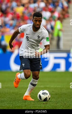 Stade Luzhniki, Moscou, Russie. 26 Juin, 2018. Coupe du Monde de la FIFA, Football, Groupe C, Danemark contre la France ; Thomas Lemar de France Credit : Action Plus Sport/Alamy Live News Banque D'Images
