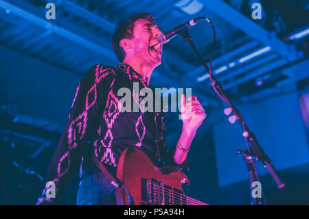 Exeter, Royaume-Uni. 26, juin, 2018. Miles Kane se produisant au Lemon Grove, l'Université d'Exeter sur sa tournée. © Steve Lewington / Alamy Live News Banque D'Images