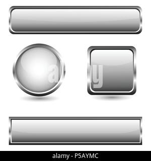 Ensemble d'icônes, boutons web Illustration de Vecteur