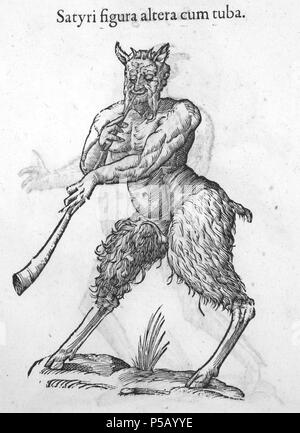 N/A. English : Satire. Monstrorum historia d'Ulisse Androvandi, p. 24 . 1642. Jean-Baptiste Coriolan 78 Aldrovandi-0024 Banque D'Images
