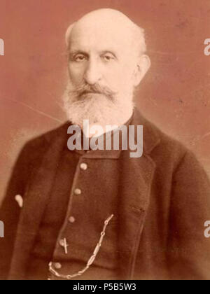 N/A. Anglais : Carte de visite photographie de Carlo Pedrotti (1817 - 1893) . Prises en 1882. Antonio Bertulli (floruit 1860-1890) 275 Carlo Pedrotti par Antonio Bertulli circa 1882 Banque D'Images