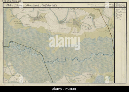 N/A. Anglais : Royaume de Hongrie, en 1782-85. Josephinische Landesaufnahme p.23-22. Counties indiqué sur la carte : 1. 2 Comté de Bihar. Bekeser 3 Comté. Hyduken County Român : Harta Iosefin une Regatului Ungariei, 1782-85. Josephinische Landesaufnahme p.23-22. Prezentate Comitate pe hart : 1. Comitatul Bihor 2. Comitatul Bichi 3. Comitatul . Hayduken entre 1782 et 1785. Militärkarte der Historische österreichisch-ungarischen Monarchie 200 BihorSolnocCrasna Josephinische Landesaufnahme pg23-22 Banque D'Images