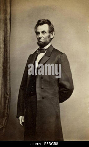 N/A. Abraham Lincoln . 8 janvier 1864. Mathew Brady (1822-1896) Description photographe américain, photographe de guerre, photojournaliste et journaliste Date de naissance/Décès Mer 18 Mai 1822 15 janvier 1896 Lieu de naissance/décès Warren Comté Manhattan période de travail, de 1844 à environ 1887 lieu de travail Ville de New York, Washington, D.C. le contrôle d'autorité : Q187850 VIAF:22965552 ISNI:0000 0001 2209 4376 ULAN:500126201 RCAC:n81140569 10570155 53:NARA WorldCat Abraham Lincoln CDV Brady O-86 Janvier 8, 1864 Banque D'Images