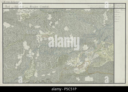 N/A. Anglais : Royaume de Hongrie, en 1782-85. Josephinische Landesaufnahme p.25-25. Counties indiqué sur la carte : 1. 2 Comté de Bihar. Arad County Român : Harta Iosefin un Regatului Ungariei, 1782-85. Josephinische Landesaufnahme p.25-25. Prezentate Comitate pe hart : 1. Comitatul Bihor 2. Comitatul Arad . Entre 1782 et 1785. Militärkarte der Historische österreichisch-ungarischen Monarchie Josephinische Landesaufnahme Arad 116 pg25-25 Banque D'Images