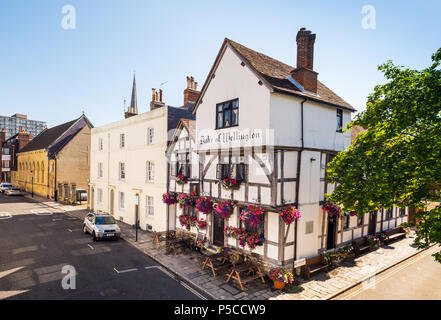 Duc de Wellington Pub dans Bugle Street, Southampton, Hampshire, Royaume-Uni Banque D'Images