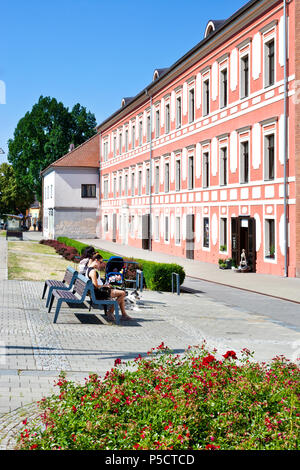 Starý zámek, město, Zlínský kraj Napajedla, Česká republika / Vieux château Napajedla, ville, région de Zlin, en Moravie du Sud, République Tchèque Banque D'Images