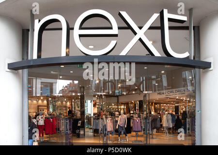 Nouveau magasin sur Oxford Street, London, UK Banque D'Images
