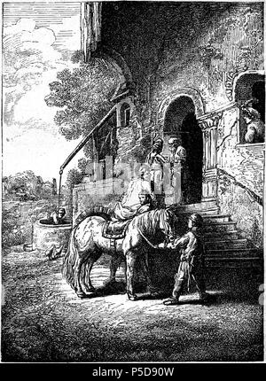 N/A. Nederlands : De barmhartige Samaritaan. Naar een porte ets Rembrandt. vers 1874. Après Rembrandt (1606-1669) Noms alternatifs Rembrandt van Rijn, nom de naissance : Rembrandt Harmenszoon van Rijn, Beyeren. van Rijn Description peintre, graveur et dessinateur Date de naissance/décès 15 Juillet 1606 4 octobre 1669 Lieu de naissance/décès Leiden Amsterdam période de travail entre 1625 et 1669 circa circa lieu de travail Leiden (1620-1624), Amsterdam (1624-1625), Leiden (1625-1633), Amsterdam (1631-1669) contrôle d'autorité : Q:64013650 VIAF Répondez directement à ISNI:0000 0001 2136 3802 50:18-20 Banque D'Images