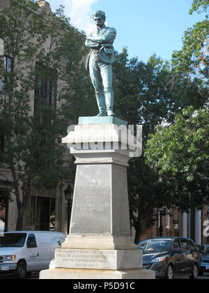 N/A. English : 'Appomattox' par M. Casper Buberl. confederate monument, Alexandria Virginia . 9 septembre 2012, 17:09:52 sculpteur .. Casper Buberl 374 alexandria-confédérés001 Banque D'Images