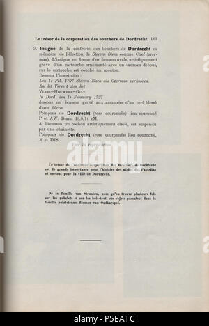 N/A. Nederlands : Collections F.W. Ross, La Haye, A. Durand, Paris et coll., p. 163. 1907. Jacques Schulman Collections 366 F.W. Ross, La Haye, A. Durand, Paris et coll., p 163 Banque D'Images