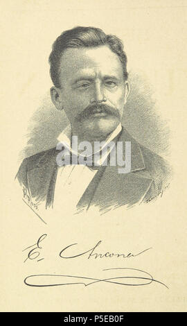 N/A. Anglais : Portrait d'Eligio Ancona del Castillo . 1889. Eligio Ancona del Castillo 504 Eligio Ancona Banque D'Images
