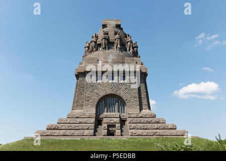 Monument de la Bataille des Nations de Leipzig, Saxe, Allemagne Banque D'Images