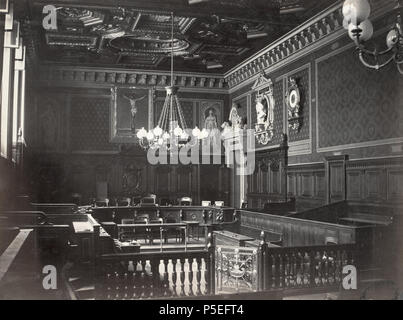 327 Charles Marville, Palais de Justice 8, ca. 1861-70 Banque D'Images