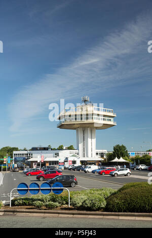 Le Lancaster Forton services, maintenant connu sous le nom de Lancaster Aire de service, sur la M6 en direction nord, entre les échangeurs 32 et 33. La zone de service a été ouverte en 1 Banque D'Images