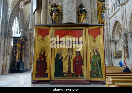 N/A. Anglais : la peinture dans l'église Saint Sebald - Nuremberg, Allemagne. 22 octobre 2016, 08:34:18. Daderot 392 Crucifixion - église Saint Sebald - Nuremberg, Allemagne - DSC01996 Banque D'Images