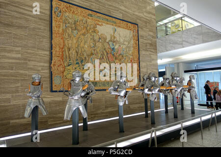 N/A. Anglais : Exposition dans le Germanisches Nationalmuseum, Nuremberg, Allemagne. 23 octobre 2016, 06:12:22. 125 - Affichage Daderot Armure Germanisches Nationalmuseum, Nuremberg, Allemagne - DSC02779 Banque D'Images