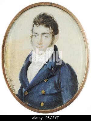 N/A. Anglais : Portrait d'un jeune aristocrate . Années 1820. Adalbert Suchy Suchy Adalbert 58 1783-1849 - Portrait d'un jeune aristocrate 1820s Banque D'Images