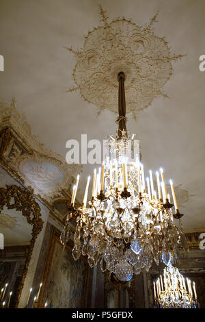 N/A. Anglais : Intérieur de Waddesdon Manor - Buckinghamshire, Angleterre. 8 juin 2016, 07:12:51. Daderot 455 Salle à manger - Waddesdon Manor - Buckinghamshire, Angleterre - DSC07613 Banque D'Images