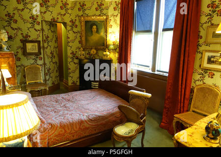 N/A. Anglais : Intérieur de Waddesdon Manor - Buckinghamshire, Angleterre. 8 juin 2016, 08:42:15. 180 - Chambre à coucher Daderot Waddesdon Manor - Buckinghamshire, Angleterre - DSC07772 Banque D'Images