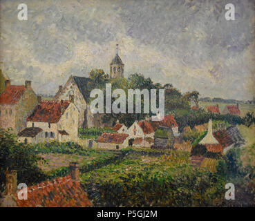 N/A. English : Camille Pissarro (1830-1903) Le village de Knocke (1894) Petit Palais Paris Nederlands : Camille Pissarro (1830-1903) Het dorp Knokke (1894) Petit Palais Paris . 1894. Camille PISSARRO (1830-1903) Noms alternatifs Camille Jacob Pissarro, Camille-Abraham-Jacob Pissarro, artiste peintre franco-danoise Description et voyageur Date de naissance/décès 10 Juillet 1830 13 novembre 1903 Lieu de naissance/décès Charlotte Amalie Paris lieu de travail Paris, Pontoise (1872-1882), Osny (Décembre 1882-....), Louveciennes, Éragny-sur-Oise, France (1894-1898), Amsterdam (1898) Auth Banque D'Images